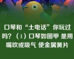 口琴和“土电话”你玩过吗？（1）口琴如图甲 是用嘴吹或吸气 使金属簧片