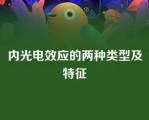 内光电效应的两种类型及特征