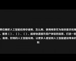 各单位要把人工智能应用中谁用、怎么用、使用频率作为项目需求统筹原则，聚焦（）、（）、（）、能够快速提升用户体验的场景，打造一批可用、易用、好用的人工智能应用，让更多人感受到人工智能建设带来的便利