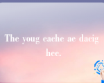 The youg eache ae dacig hee.